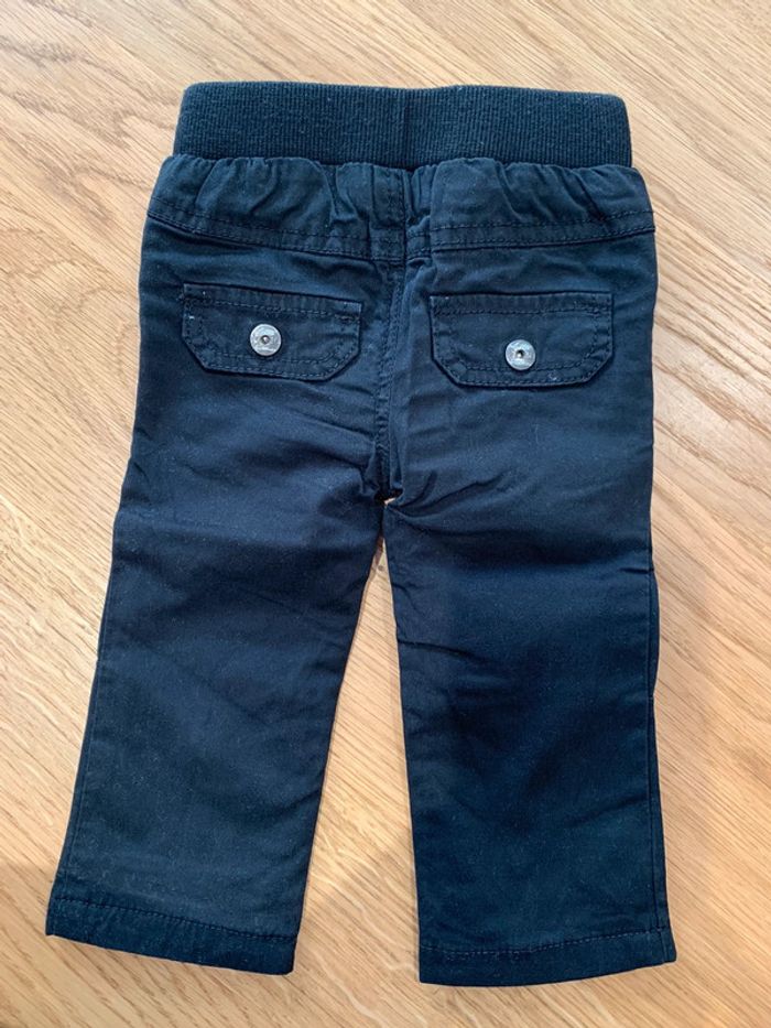 pantalon slim enfant bébé garçon tao tape à l’œil  Tissu noir - photo numéro 6