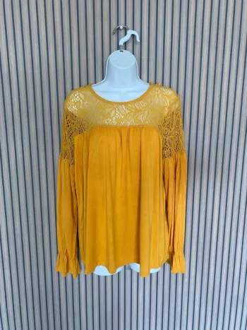 Blouse manche longue cache-cache taille xl