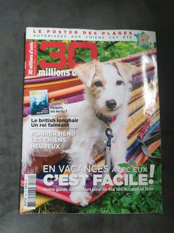 Magazine 30 millions d'amis numéro 374 été 2019