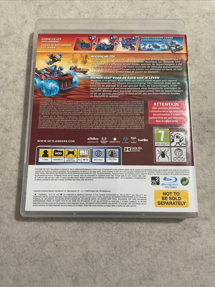 Skylanders SuperChargers Jeu PS3 FR - photo numéro 3