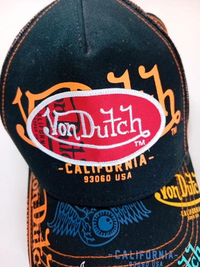 Casquette von dutch unisexe - photo numéro 2