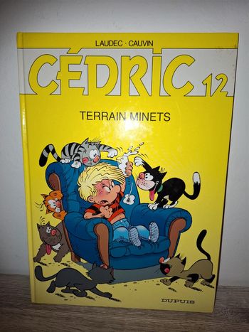 Bande dessinée Cédric terrain minets