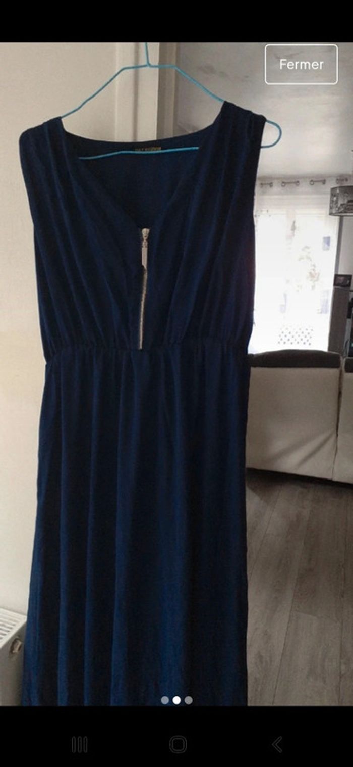 Robe longue marine - photo numéro 2