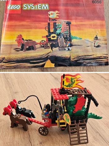 Lego de collection - chariot du dragons