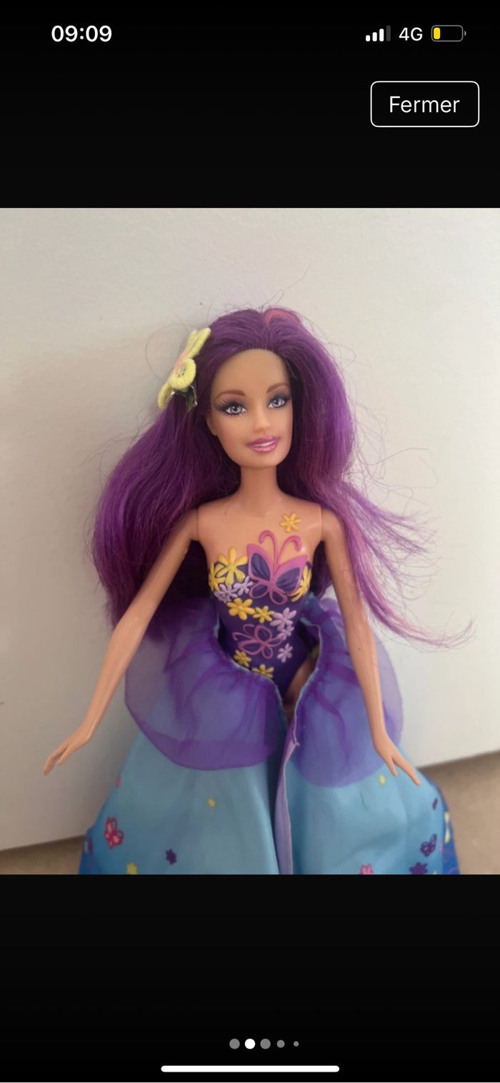 Barbie papillon - photo numéro 2