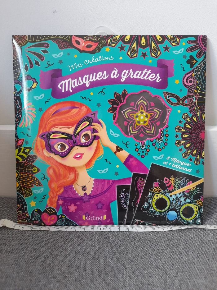Loisirs créatifs : Mes créations Masques à gratter Neuf Grund - photo numéro 2