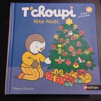 Livre enfant Nathan T'choupi fête Noël
