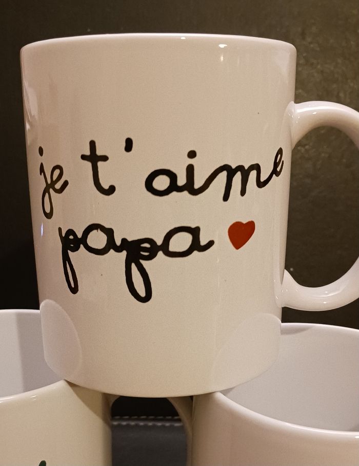 3 Tasses meilleur sœur marraine et papa - photo numéro 4