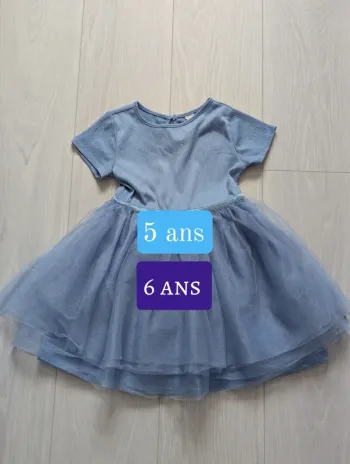 Robe fille H&M 5/6 ans