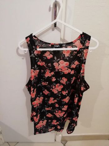 Débardeur à fleurs