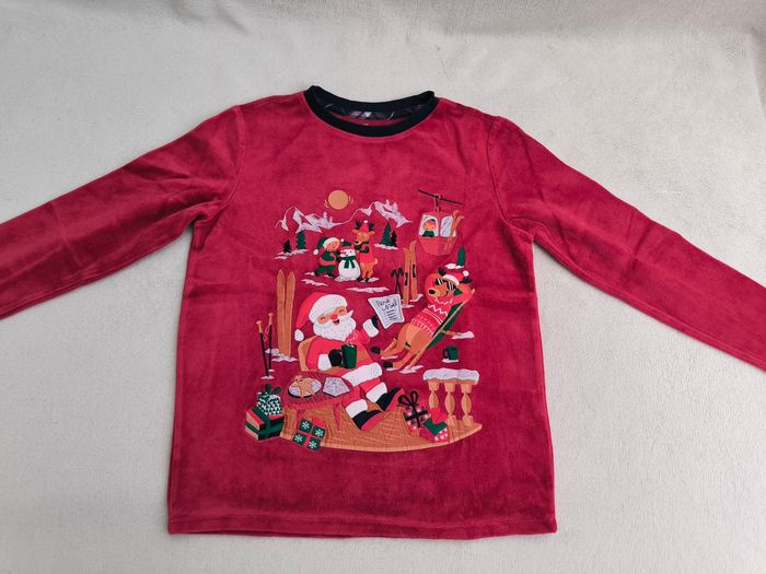 Haut pyjama de Noël garçon Sergent Major 9 ans - photo numéro 2