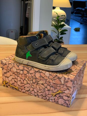 Chaussures montantes garçon en cuir 29