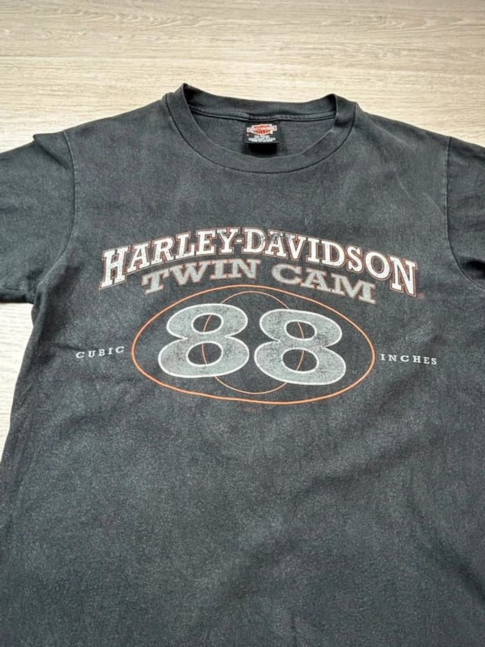 T-shirt Vintage Harley-Davidson Twin Cam 88 – Taille S - photo numéro 3