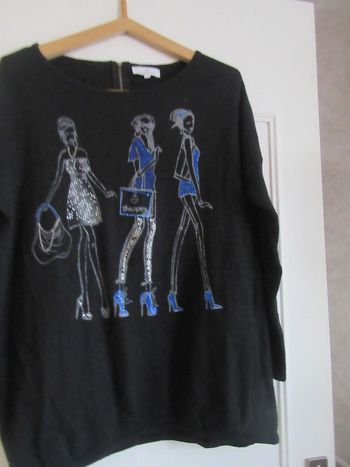 Pull Jacqueline Riu (noir), L / 40 / 12