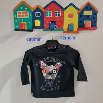 Tee shirt manches longues catimini