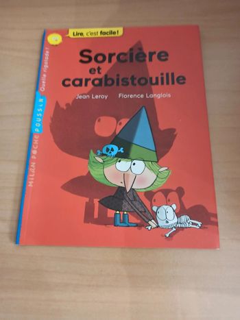 Sorcière et carabistouille - livre premières lectures
