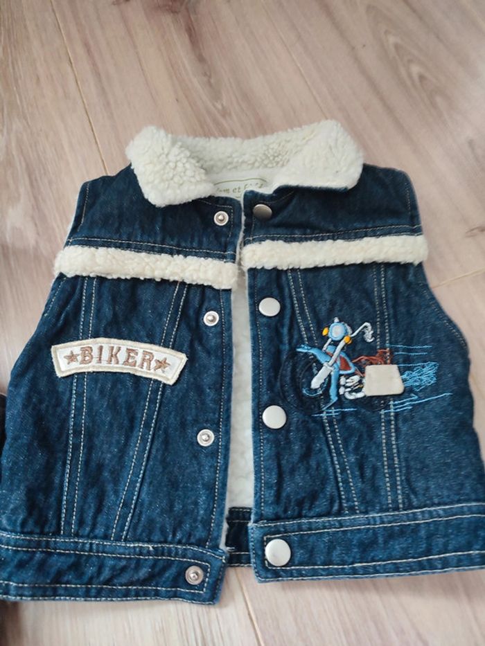 Blousons sans manche 12 mois - photo numéro 2