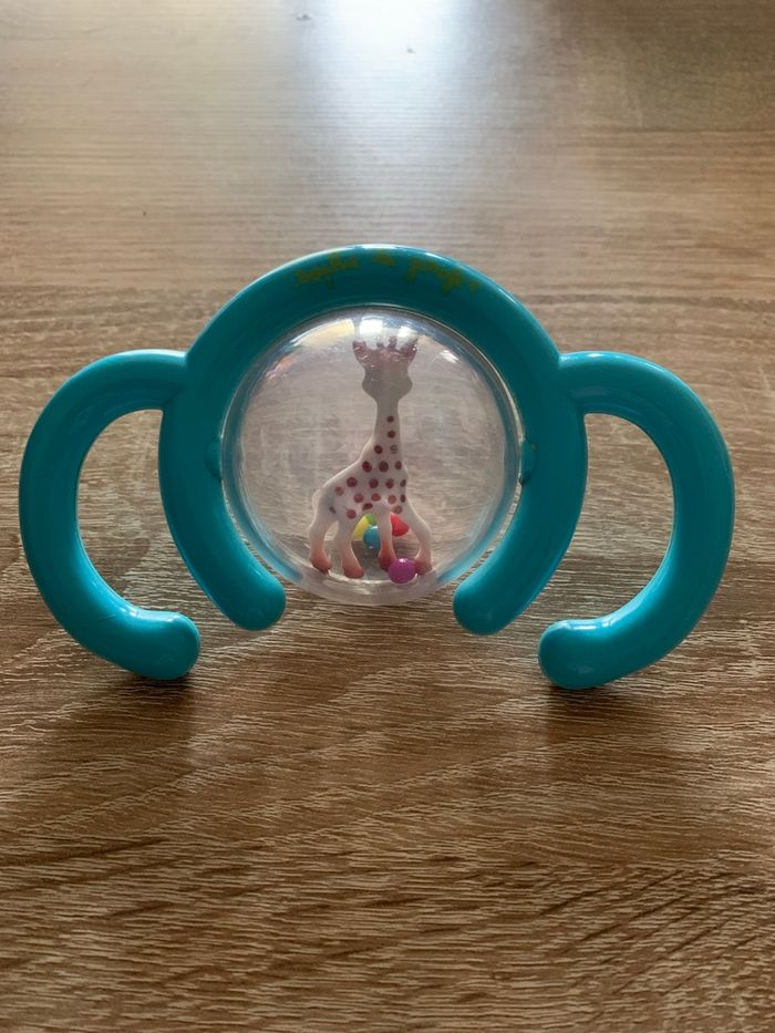 2 hochets et 1 anneau de dentition Sophie la girafe - photo numéro 3