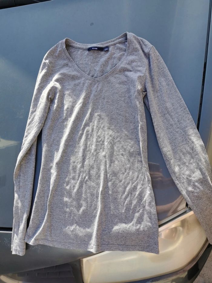Tee shirt ml col v