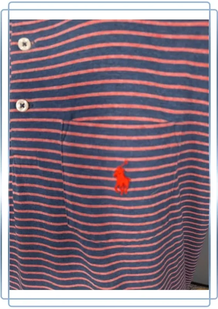 Polo Ralph Lauren performance multicolore - taille L - homme logo brodé (368) - photo numéro 4