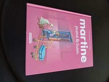 Livre Martine prend le train