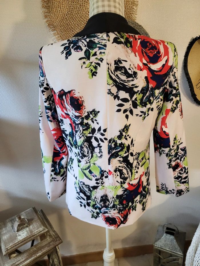 Veste fleurs - photo numéro 4