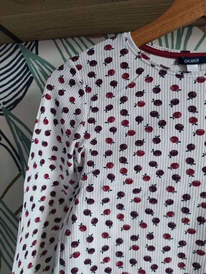 Tee shirt manches longues Okaïdi 12 ans - photo numéro 3