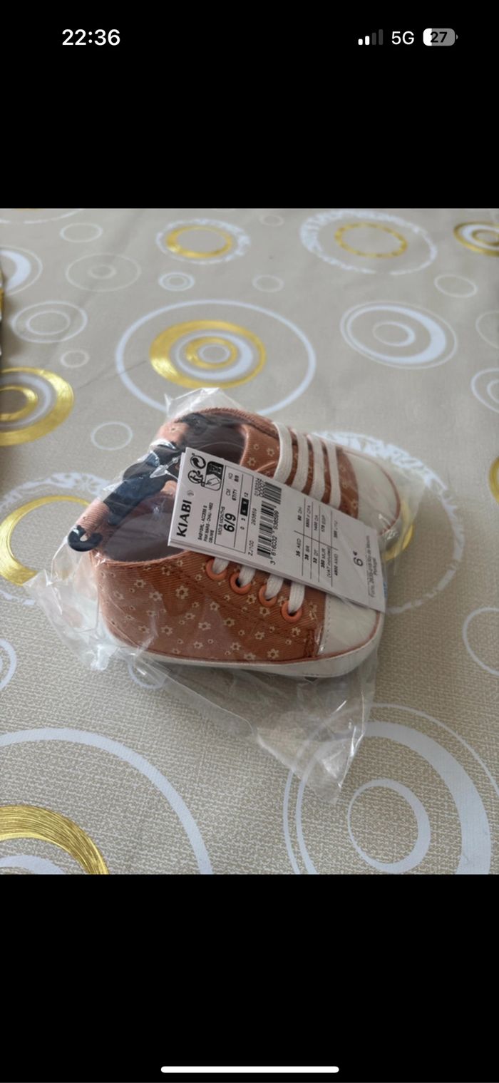 Chaussure kiabi fleurie