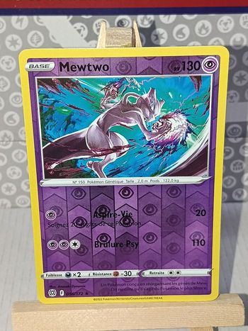 Carte pokémon Mewtwo 