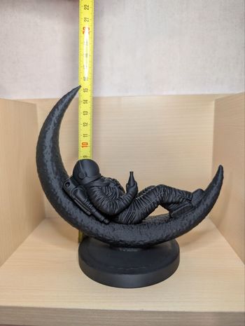 Cosmonaute sur la lune chill