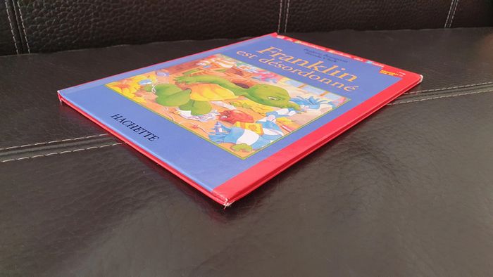 Livre " Franklin est désordonné " , collection la bibliothèque Hachette des Petits. - photo numéro 5