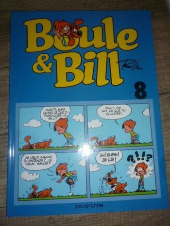 Livre bande dessinée boule et Bill