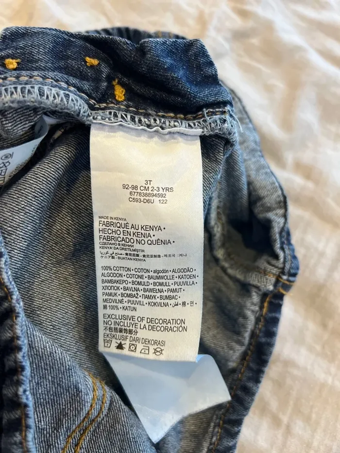 Robe en jean Levi’s 3 ans - photo numéro 5