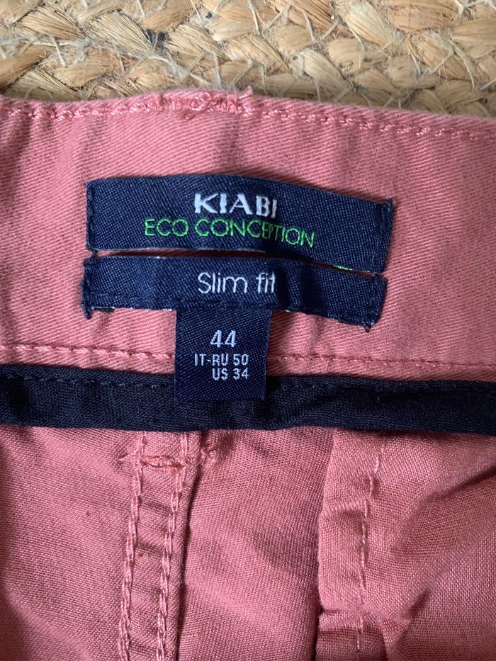 Pantalon vieux rose Celio taille 44 - photo numéro 3