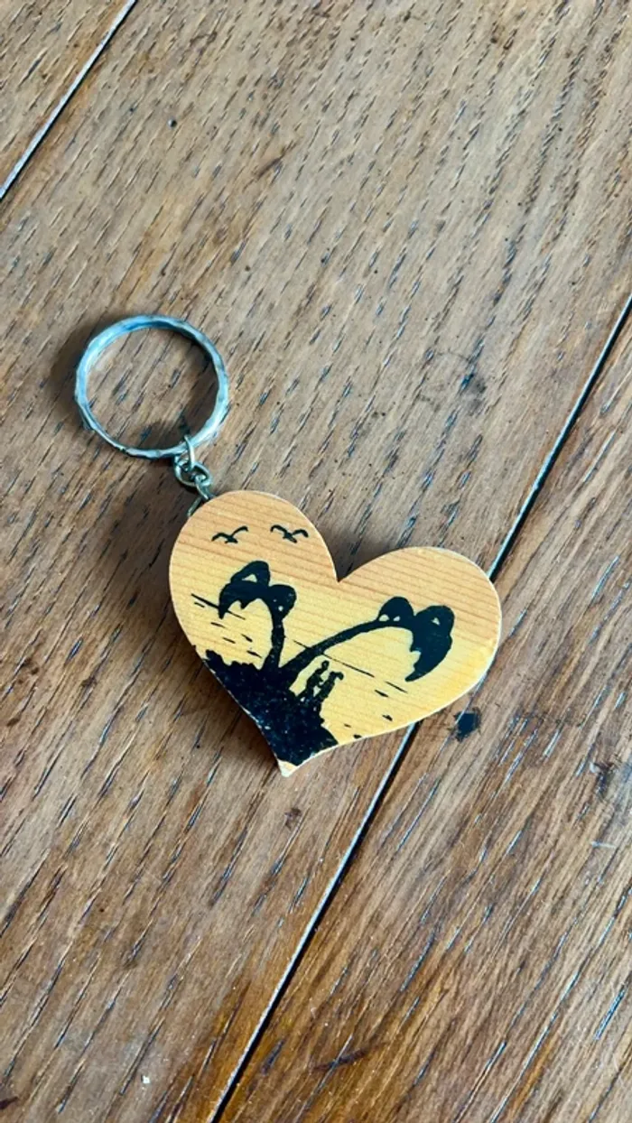 Porte-clés initial "K" 🧡 - photo numéro 2