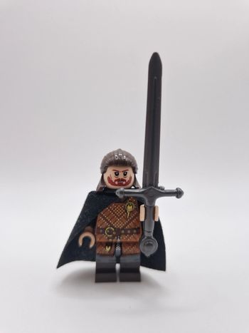Figurine type lego Roi du nord main du roi du loup stark game of thrones