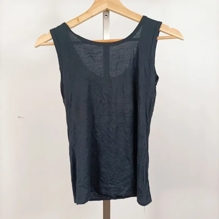 Débardeur noir à boutons – Hollister – Taille XS A710 - photo numéro 4