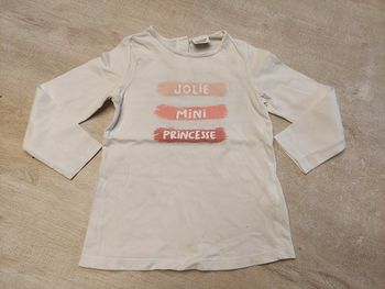 Tee shirt manche longue tao t 36 mois