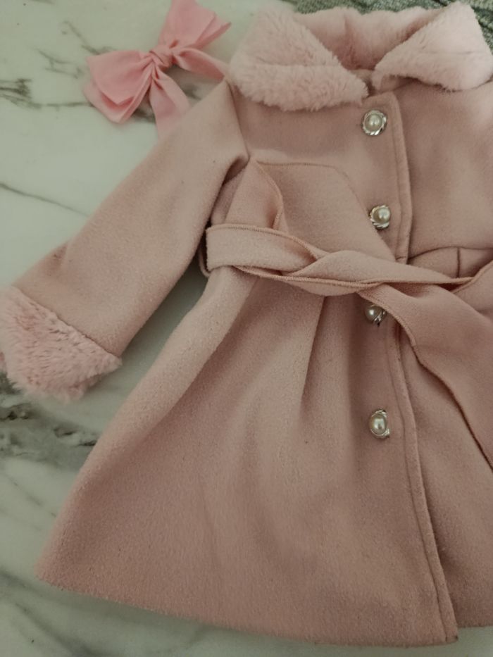 Ensemble manteau bottine écharpe bonnet - photo numéro 2