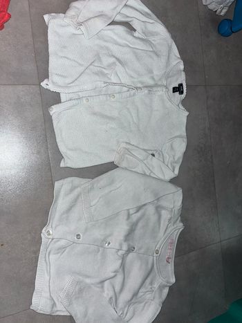 Lot de 2 gilets fille