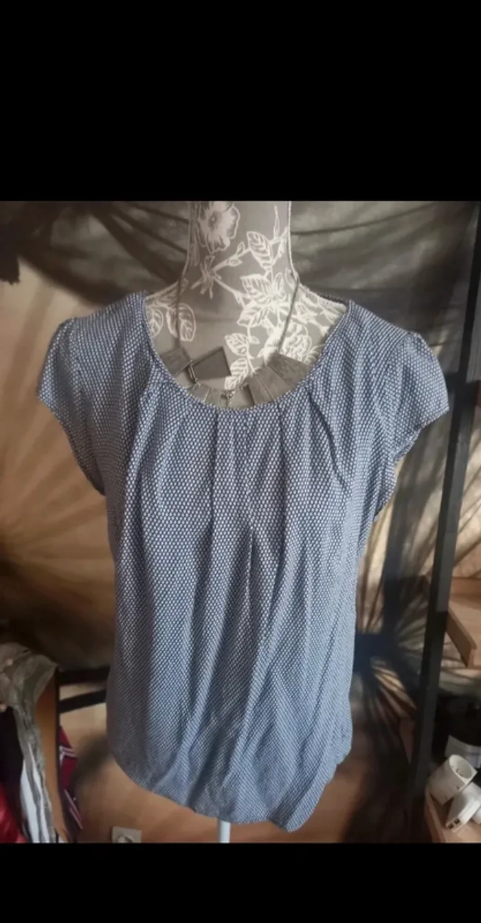 Blouse manches courtes Camaïeu