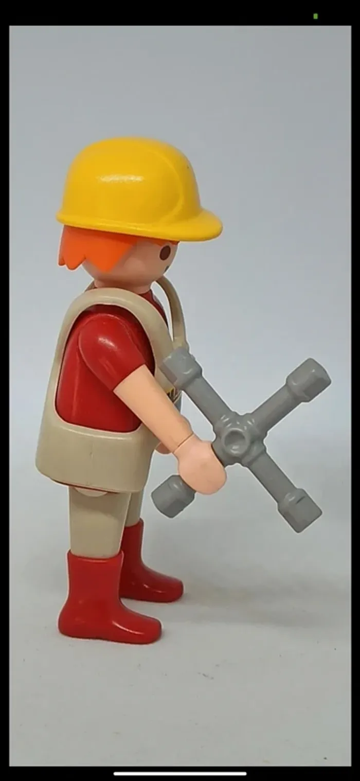 Homme avec outil playmobil - photo numéro 4