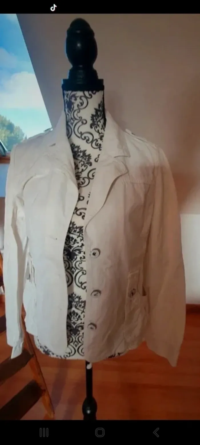Veste imitation jeans