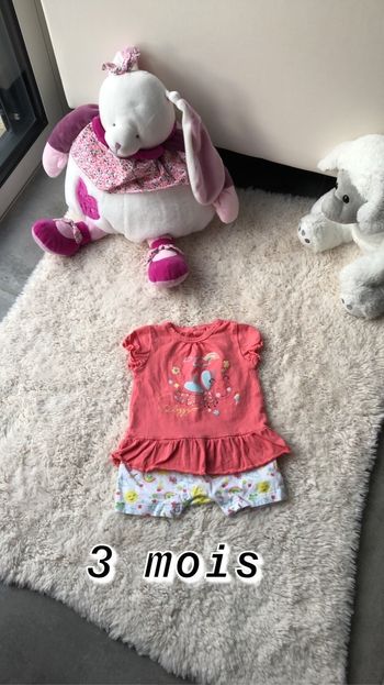 Combi short 3 mois