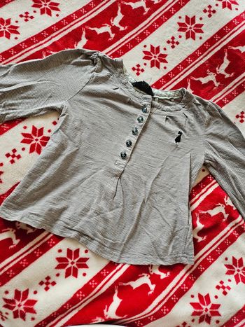 🦋 T-shirt petite fille manche longue 🦋