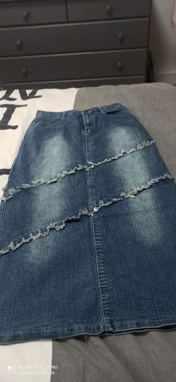 Jupe en jeans t38