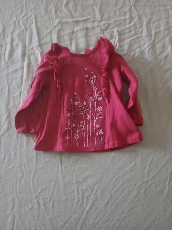 Tee-shirt manches longues 12 mois
