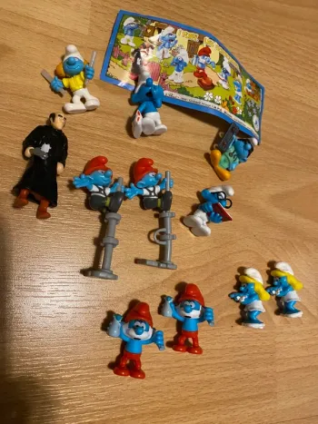 Figurines Schtroumpfs Kinder