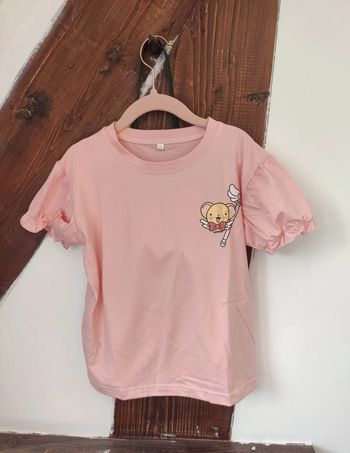 T-shirt rose Sakura card captor chasseuse de cartes
