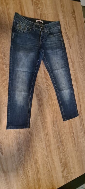 Pantacourt ou pantalon 3/4 jean femme camaieu